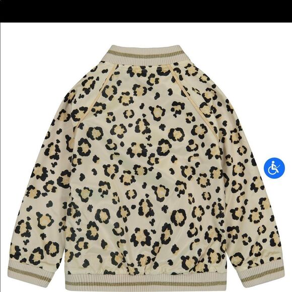 🔥Andy & Evan reversible jacket Leopard Bomber Sz 3 New - Picture 9 of 11